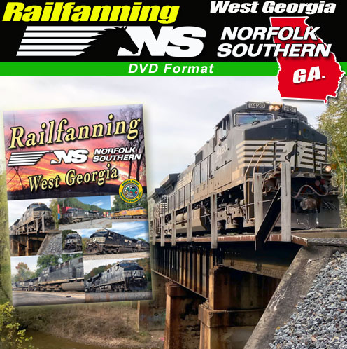 Railfanning Norfolk Southern West Georgia DVD