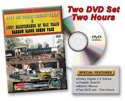 1995 Rio Grande Freight & 1997 Maintenance of Way 2 Disc Set DVD