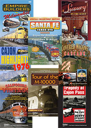 8 DVD Vintage Railroad Collection - Eight Individual DVDs
