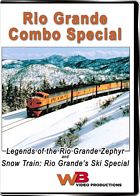 Legend of the Rio Grand Zephyr and Snow Train Ski Special Combo DVD